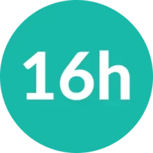 16h